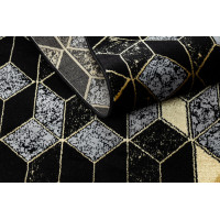 Běhoun Gloss 400B 86 3D geometric black/gold