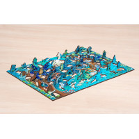 RAVENSBURGER Dřevěné puzzle Kouzelný les 500 dílků