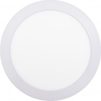 LED mini panel CCT, přisazený, 18W, 1530lm, 3000K, 4000K, 6000K, kulatý