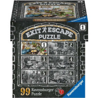 RAVENSBURGER Únikové EXIT puzzle Strašidelné sídlo 2: V obývacím pokoji 99 dílků