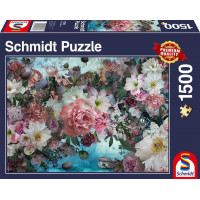 SCHMIDT Puzzle Aquascape: Květiny pod vodní hladinou 1500 dílků