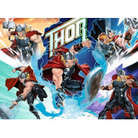 RAVENSBURGER Puzzle Marvel hero: Thor XXL 100 dílků