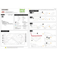 METAL EARTH 3D puzzle B-2A Spirit (ICONX)