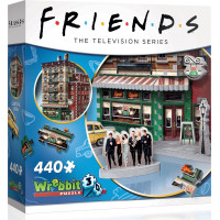 WREBBIT 3D puzzle Přátelé: Central Perk 440 dílků