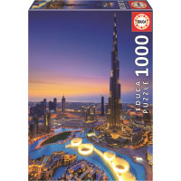 EDUCA Puzzle Kouzla Arábie: Burj Khalifa, Spojené Arabské Emiráty 1000 dílků