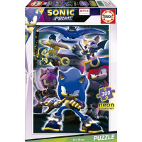 EDUCA Svítící puzzle Sonic Prime 300 dílků