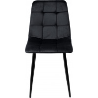 Černá čalouněná židle DENVER
