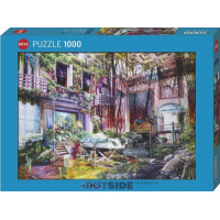 HEYE Puzzle In,Outside: Útěk 1000 dílků