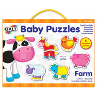 GALT Baby puzzle Farma 6x2 dílky