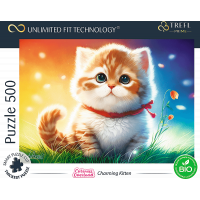 TREFL Puzzle UFT Cuteness Overload: Kouzelné kotě 500 dílků