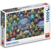 DINO Puzzle Barevné rybičky 1000 dílků