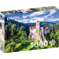 ENJOY Puzzle Branský hrad v létě, Rumunsko 1000 dílků