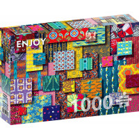 ENJOY Puzzle Designové vzory č.4 1000 dílků