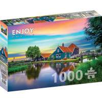 ENJOY Puzzle Statek v Nizozemsku 1000 dílků