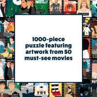 RIDLEY'S GAMES Puzzle Bucket List: 50 filmů, které musíte vidět 1000 dílků