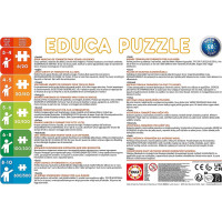 EDUCA Puzzle Lesní příběhy 2x48 dílků