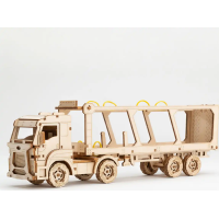 WOODEN CITY 3D puzzle Superfast Car Carrier Truck