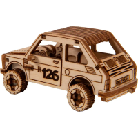 WOODEN CITY 3D puzzle Superfast Rally Car 3