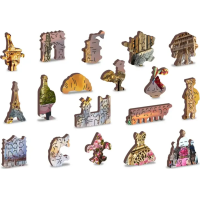 WOODEN CITY Dřevěné puzzle Jaro v Paříži 2v1, 1010 dílků EKO