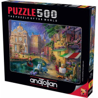 ANATOLIAN Puzzle Romantické Benátky 500 dílků