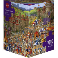 HEYE Puzzle Králičí bitvy 1000 dílků