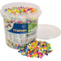 PLAYBOX Zažehlovací korálky v kbelíku - barvy jara 5000ks