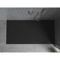 Sprchová SMC vanička MEXEN EGON 90x170 cm - černá, 4R709017