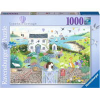 RAVENSBURGER Puzzle Chata na pobřeží 1000 dílků