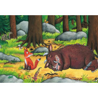 RAVENSBURGER Puzzle Gruffalo a zvířata v lese 2x12 dílků