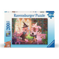 RAVENSBURGER Puzzle Začarovaná knihovna XXL 200 dílků