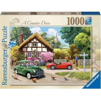 RAVENSBURGER Puzzle Projížďka venkovskou krajinou 1000 dílků