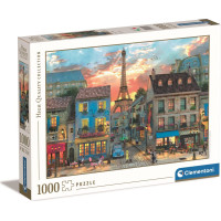 CLEMENTONI Puzzle Ulice Paříže 1000 dílků