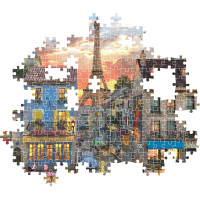 CLEMENTONI Puzzle Ulice Paříže 1000 dílků