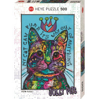 HEYE Puzzle Jolly Pets: Moje kočka umí vrnět 500 dílků