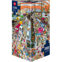 HEYE Puzzle Vlakové nádraží 2000 dílků