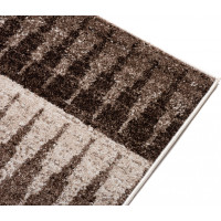 Kusový koberec SARI Blade - hnědý