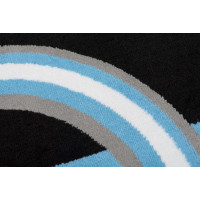 Kusový koberec MAYA Circles - modrý