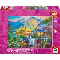 SCHMIDT Puzzle Malebný Hallstatt 1000 dílků