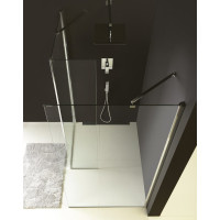 Polysan MODULAR SHOWER pevný panel k instalaci na stěnu modulu MS2, 600 mm, levý MS2B-60L