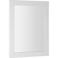 Aqualine FAVOLO zrcadlo v rámu 60x80cm, bílá mat FV060