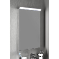 Aqualine BORA zrcadlo s LED osvětlením a vypínačem 400x600mm, chrom AL746