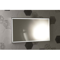 Sapho LUMINAR zrcadlo s LED osvětlením v rámu 900x500mm, chrom NL559