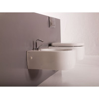 Kerasan FLO bidet závěsný 36, 5x50cm, bílá 312501