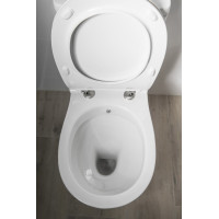 Sapho KAIRO CLEANWASH WC kombi s bidet. sprškou, zadní odpad, bílá PC106