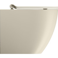 GSI PURA WC mísa stojící, Swirlflush, 36x55cm, spodní/zadní odpad, creta dual-mat 880308