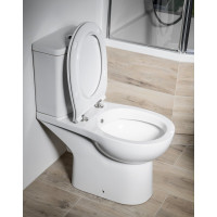 Sapho KAIRO CLEANWASH WC kombi s bidet. sprškou, zadní odpad, bílá PC106