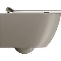 GSI PURA závěsná WC mísa, Swirlflush, 36x50cm, tortora dual-mat 881605