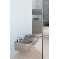 GSI PURA závěsná WC mísa, Swirlflush, 36x50cm, tortora dual-mat 881605