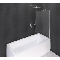 Polysan MODULAR SHOWER vanová zástěna 800x1500mm, čiré sklo BMS1-80