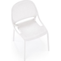 Jídelní plastová židle ZOEY - bílá